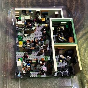 LEGO Home Office Set - Black, Gray, Green